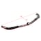 Spec-D Tuning 12-14 Mercedes Benz W204 Front Bumper Lip Glossy Black With Red Trim LPF-BW20412GB-RD-PQ - alternate 9